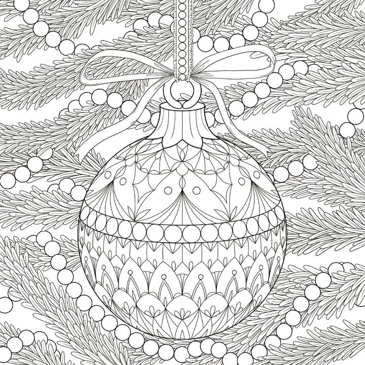 Actual product image Topp Colouring book Colorful World Christmas Moments
