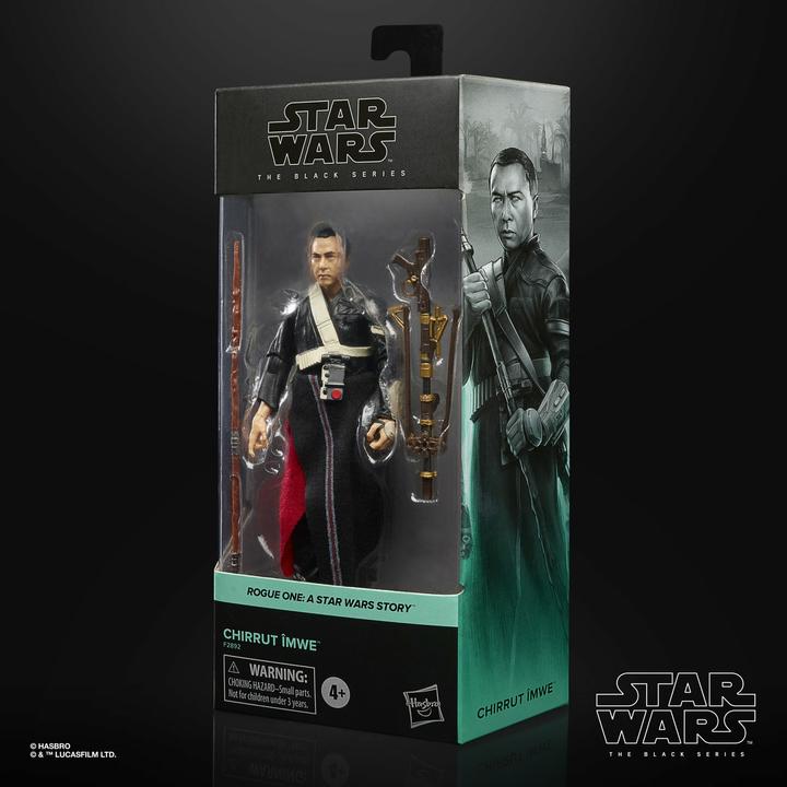 Produktbild Hasbro Star Wars Rogue One Black Series figurine 2021 Chirrut Imwe 15 cm