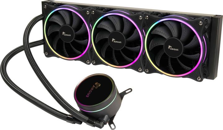 Intertech INTER-TECH Argus Iceman LC360 RGB AiO - Water cooling system with RGB lighting for all common socks