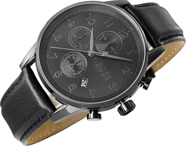 Actual product image Hugo Boss Navigator (Chronograph, Analogue wristwatch, 44 mm)