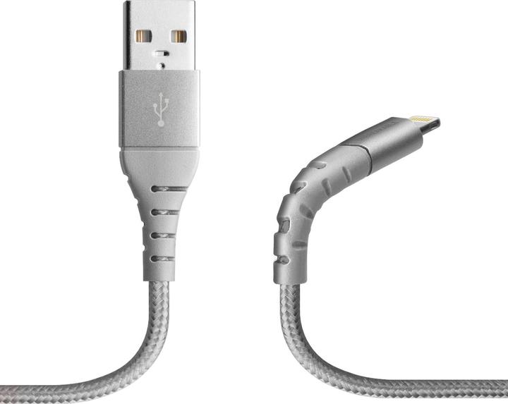 Immagine prodotto SBS Cavo USB 2.0 Lightning in metallo - Collezione infrangibile (1 m, USB 2.0)