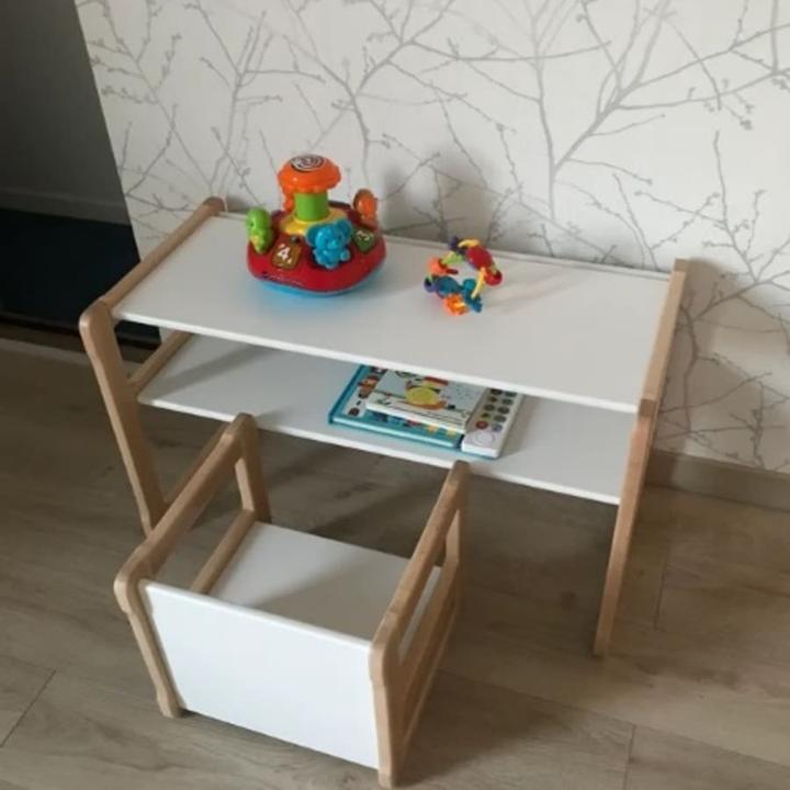 Actual product image Activity Board Waldorf furniture. Waldorf multifunctional chair (Child armchair)