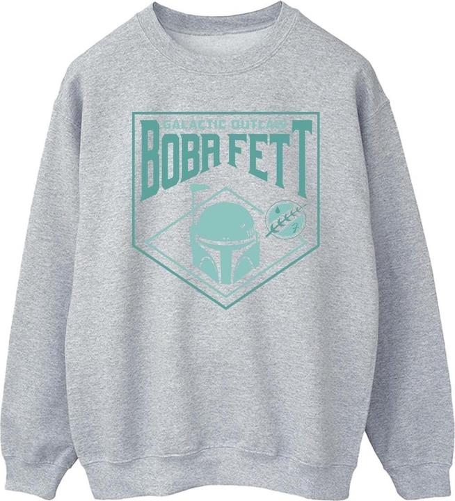 Star Wars The Book Of Boba Fett Galactic Helm Chest Sweatshirt (L)