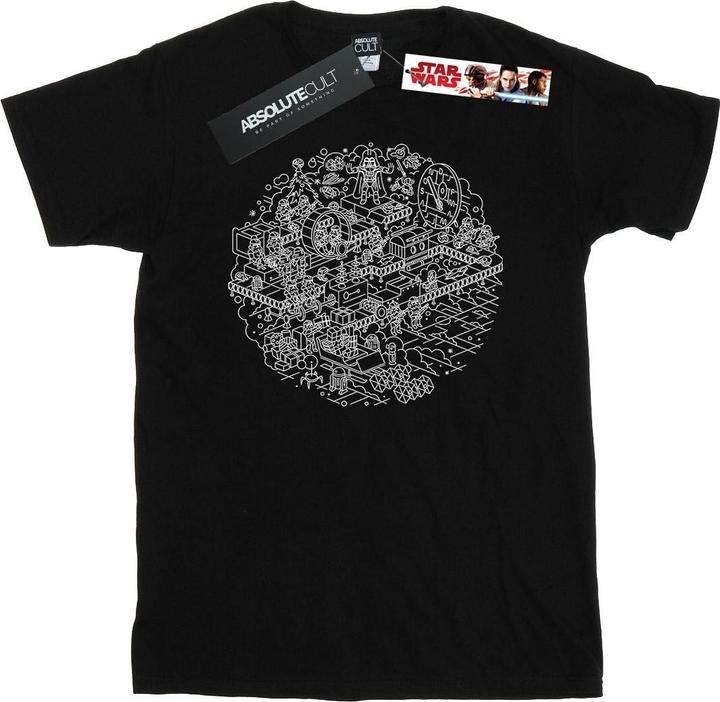 Produktbild Star Wars Christmas Death Star TShirt (M)