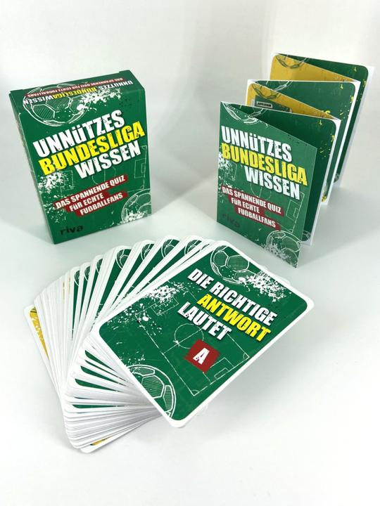 Actual product image Useless Bundesliga knowledge - The exciting quiz for real soccer fans (German)