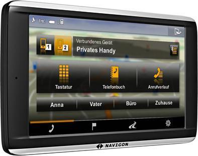 Actual product image Navigon 72 Premium, Bluetooth, TMC, European maps