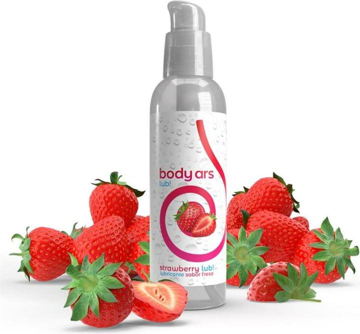 Image du produit Body ars Gel lubrifiant aromatisé à la fraise 150ml (150 ml)