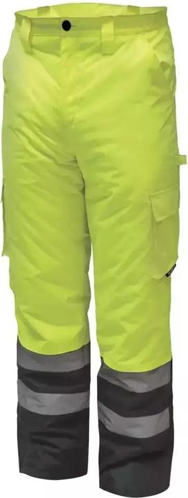 Dedra Pantaloni isolanti riflettenti taglia M, giallo (BH80SP1-M) (M)