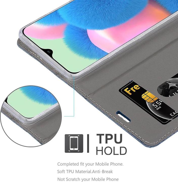 Actual product image Cadorabo Book Jeans Optics Cover (Samsung Galaxy A50, Samsung Galaxy A30s, Samsung Galaxy A50s)