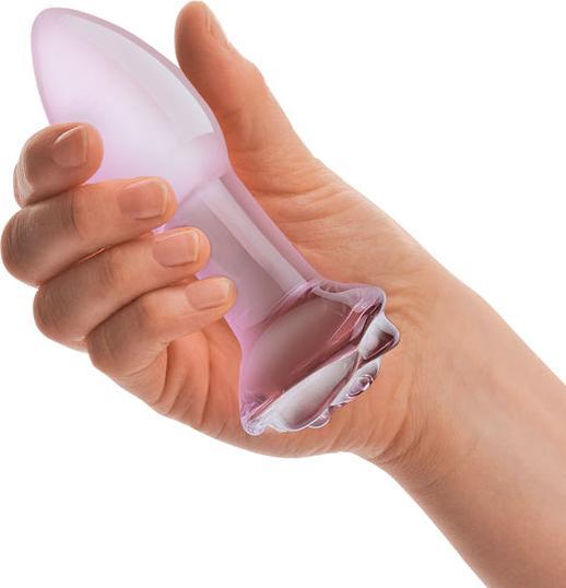 Produktbild Gläs Rosebud Glass Butt Plug