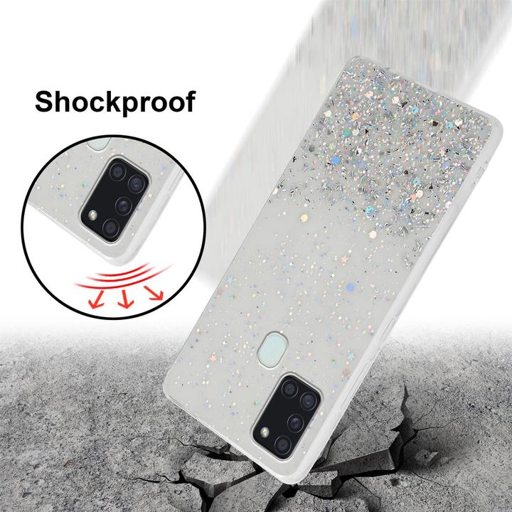 Immagine prodotto Cadorabo Copertura in TPU scintillante (Samsung Galaxy A21s)