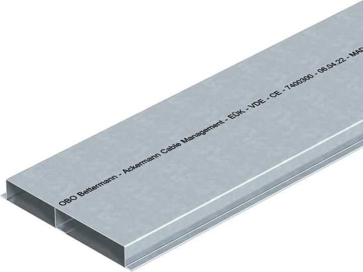 OBO Bettermann OBO S2/25028 30002B2 Underfloor duct 250mm (Cable hole, 200 cm)