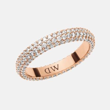 Produktbild Daniel Wellington Shimmering Bronze Ring with PavÃ© Crystals DW0040062 - Circuit: 58 mm (58)