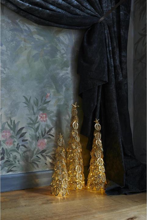 Actual product image Sirius LED table decoration Kirstine deco tree, gold