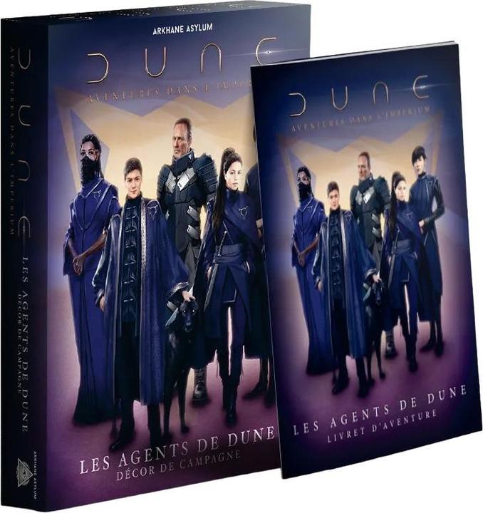 Actual product image Black Book Dune : Aventures dans l'Imperium - Les Agents de Dune (French)
