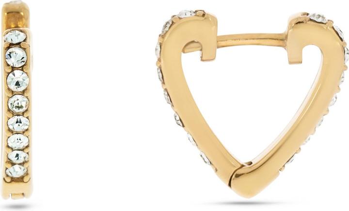 Actual product image Hey Harper Ariel Earrings (14k gold-plated stainless steel + Swarovski crystals)