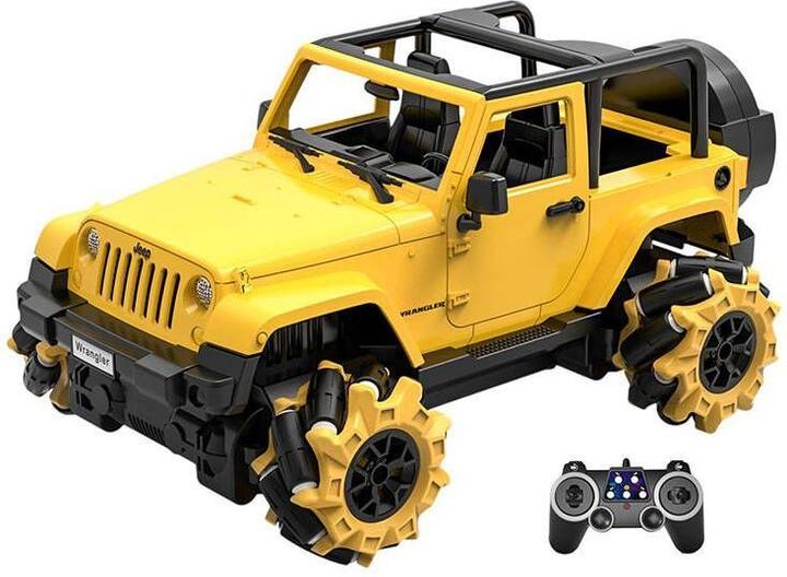Actual product image Double Remote-controlled car 1:16 (yellow) Jeep (drift) E348-003