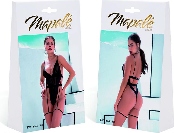 Produktbild Mapale Bodysuit - S/M - Schwarz (S/M)