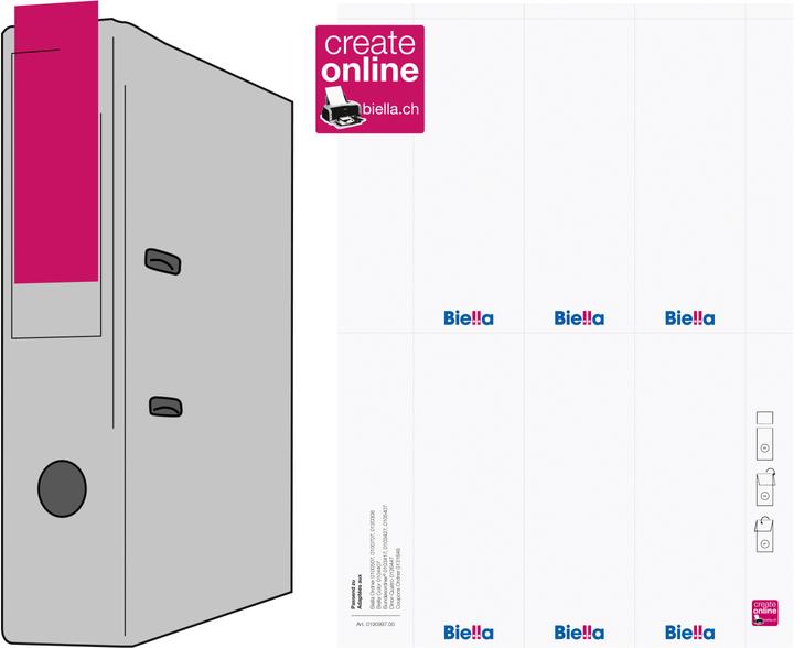 Produktbild Biella Rückenschilder