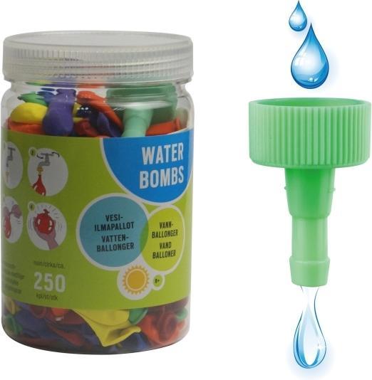 Productafbeelding Spring Summer Waterballonnen 250 stuks & Mondstuk