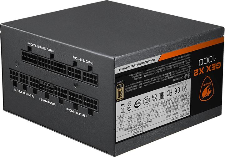 Image du produit Cougar Alimentation ATX GEX X2 - 1000W (Noir) (1000 W)