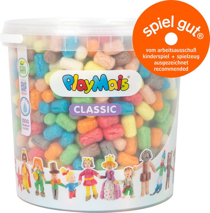 Produktbild PlayMais Spielen Sie Corn Basic Eimer 10 Liter (1000 Stück)