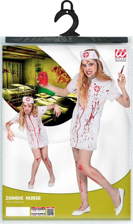 Image du produit Widmann Costume d'infirmière zombie pour enfants (128)