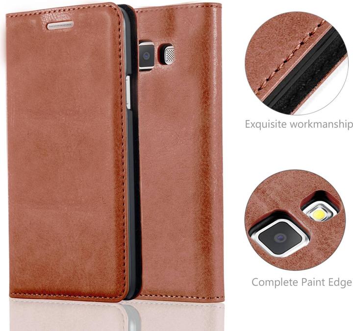 Actual product image Cadorabo Book Invisible Magnet Cover (Samsung Galaxy A3)