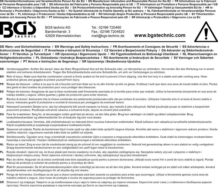 Produktbild BGS Maul-Ringschlüssel-Satz (7 mm, 8 mm, 9 mm, 10  mm, 11 mm, 12 mm, 13 mm, 14 mm, 15 mm, 16 mm, 17 mm, 18 mm, 19 mm, 20 mm, 21 mm, 22 mm, 23 mm, 24 mm, 25 mm, 26 mm, 27 mm, 28 mm, 30 mm, 32 mm)