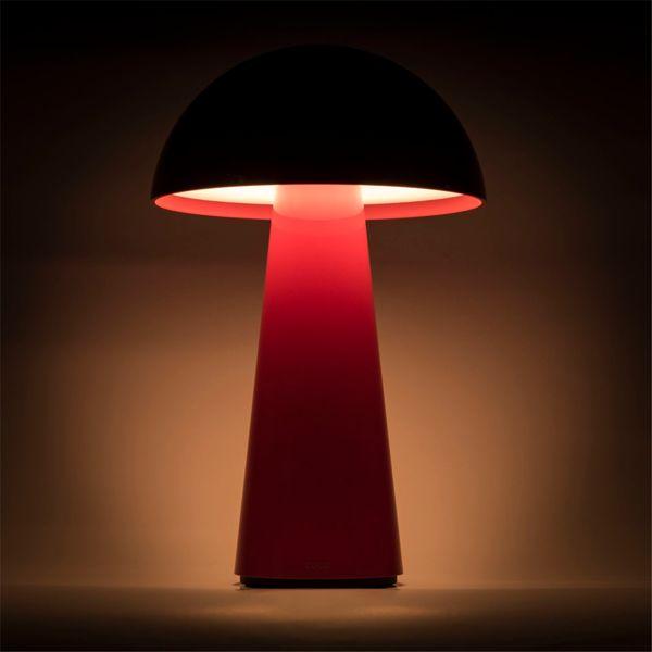 Actual product image Century LED table lamp COCO red 1,5W 2700K 100 Lumen Dimm. IP44 (100 lm)
