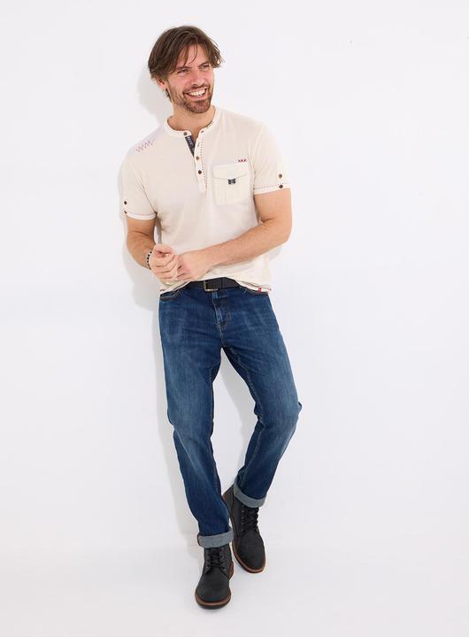 Produktbild Joe Browns Pique Aztec Chest Pocket Henley (XXL)