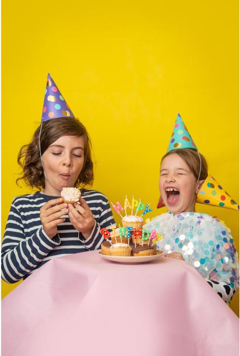 Productafbeelding Partydeco Gelukkige Verjaardag Kaarsen (13 stuks) - Veelkleurig
