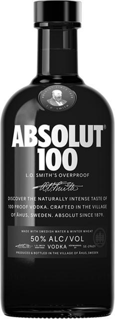 Produktbild Absolut 100 Vodka aus Schweden