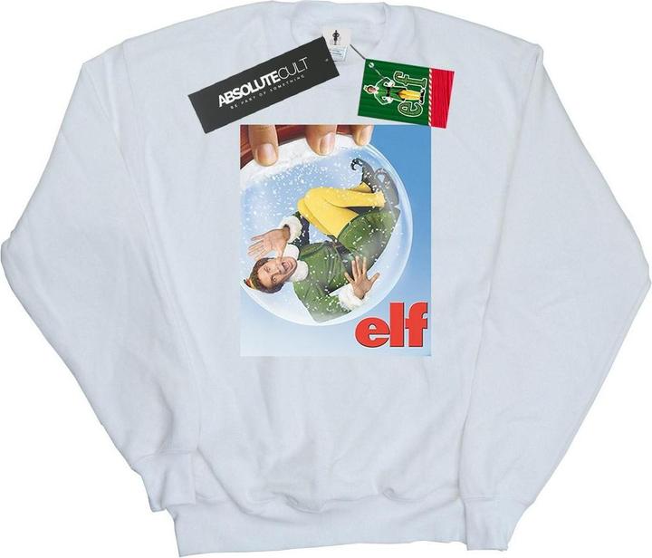 Immagine prodotto Elf Snow Globe Poster Felpa Donna (XL)