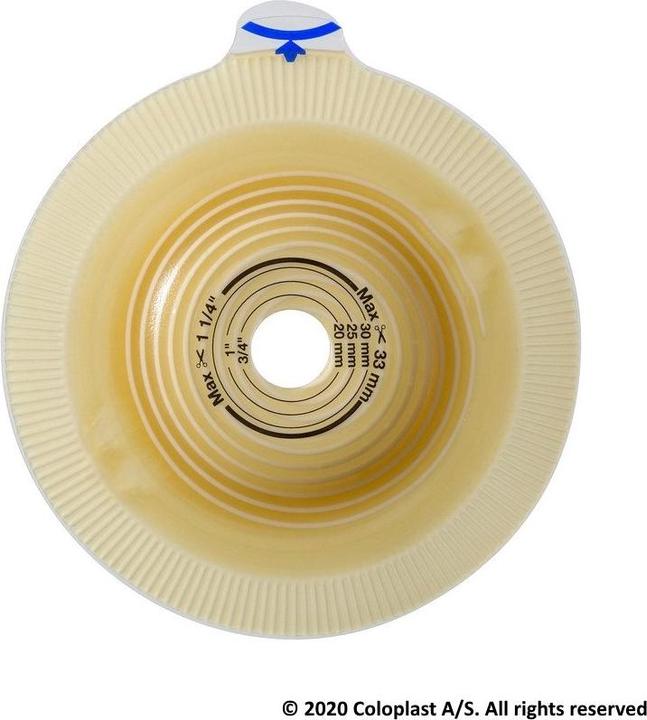 Coloplast Basisplatte konvex (4 Stück, 1040.76 ml, 141 g)