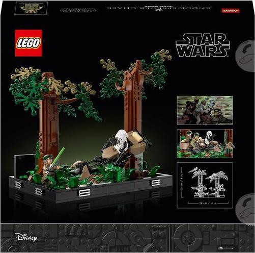 Actual product image LEGO Chase on Endor - Diorama (75353, LEGO Star Wars)