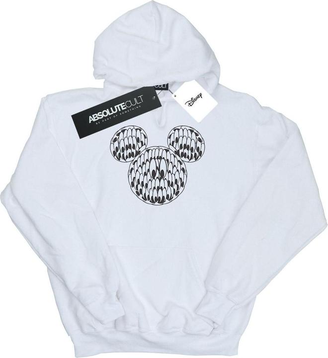 Actual product image Disney Mens Mickey Mouse Head Of Eyes Hoodie (M)