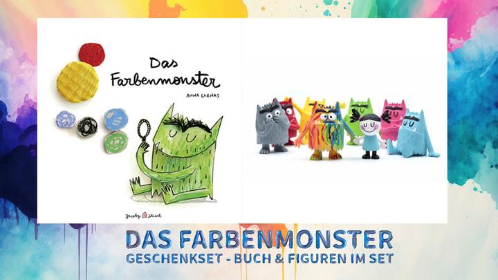 Image du produit Comansi Coffret cadeau Le monstre des couleurs - Livre