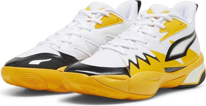 PUMA White-Yellow Sizzle