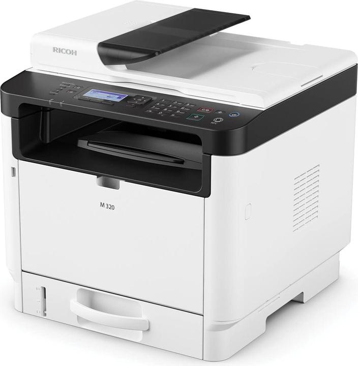 RICOH M 320 A4 mono Laser MFP 7,60cm (3") 1 (Laser, Bianco e nero)