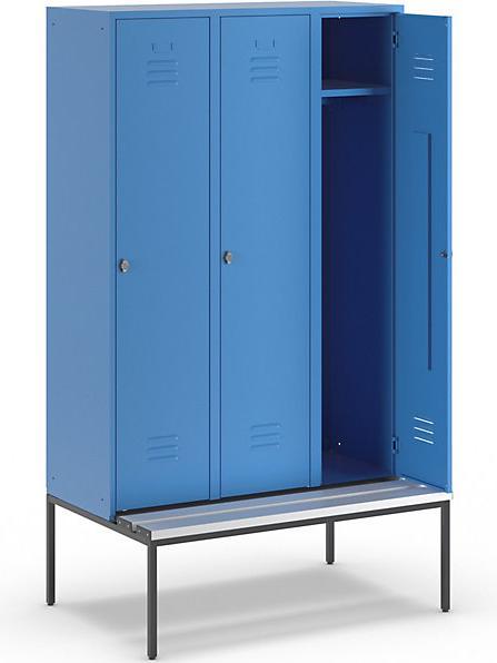 Immagine prodotto Wolf Armadietto per i vestiti con panca sottostante (120 cm, 214 cm)