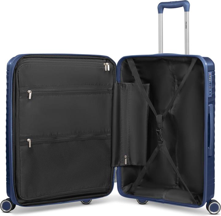 Actual product image Picard Vienna 4 Rollen Kofferset 3-teilig mit Dehnfalte (195 l, XL (from 140l))