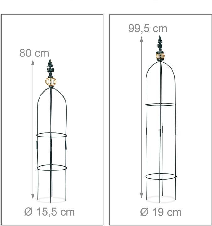 Produktbild Relaxdays Rankhilfe (19 cm, 19 cm)