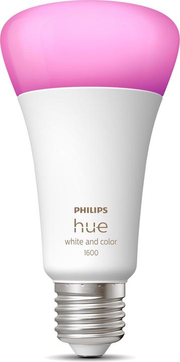 Philips Hue White & Color Ambiance BT (E27, 13.50 W, 1600 lm, 1 x, F)