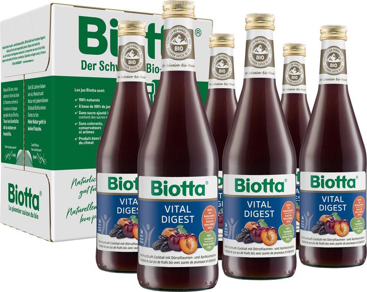 Produktbild Biotta Vital Digest Bio (6 x 50 cl)