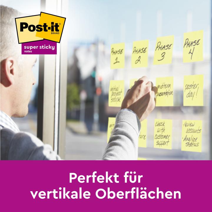 Actual product image Post-it Super Sticky Z-Notes, 1x 90 sheets (76 x 76 mm)