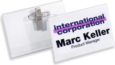Produktbild Durable Namensschilder mit Kombiklemme