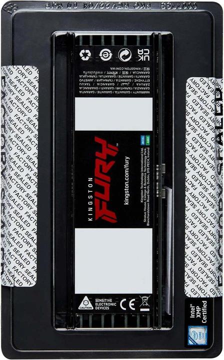 Actual product image Kingston Fury Renegade Pro EXPO 256GB Kit (8 x 32GB), DDR5, 6000MT/s, CL32, Overclockable, ECC, AMD EXPO, RDI (8 x 32GB, 6000 MHz, DDR5 RAM, DIMM)