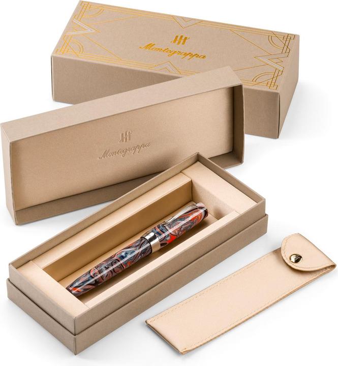 Produktbild Montegrappa ISE2R3AR 1 MG FÜLLFEDERHALTER, ELMO 02, CRODA ROSSA, STAHLFEDER M