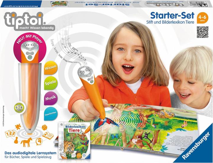 tiptoi Kit de démarrage Encyclopédie illustrée Animaux